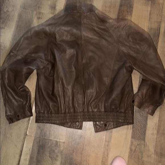 Vintage Cortefiel Brown Leather Jacket | Made in Spain | Men’s 40 - Picture 15 of 16